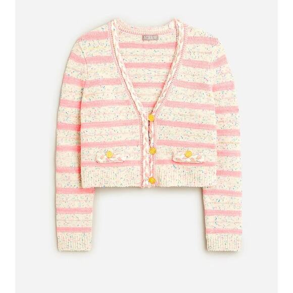 J. Crew Pink Lady Cardigan Sweater NWT - Picture 4 of 11